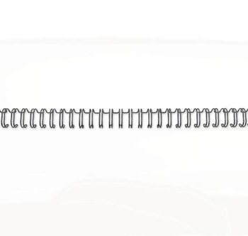 Gbc Wirebind 21 No14 A4 Black Re911410 Pack 200 Fusion Office