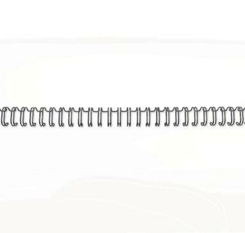 Gbc Wirebind 21 No16 A4 Black Re911610 Pack 200 Fusion Office