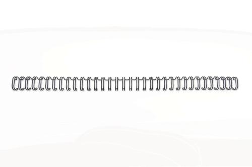 Gbc Wirebind 21 No16 A4 Black Re911610 Pack 200 Fusion Office