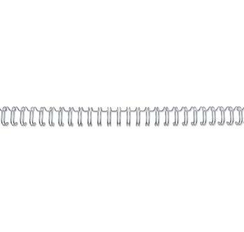Gbc Wirebind 21 No16 A4 Silver Re911697 Pack 200 Fusion Office