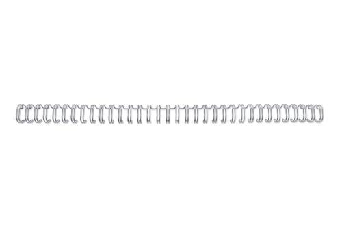 Gbc Wirebind 31 No4 A4 Silver Re810497 Pack250 Fusion Office