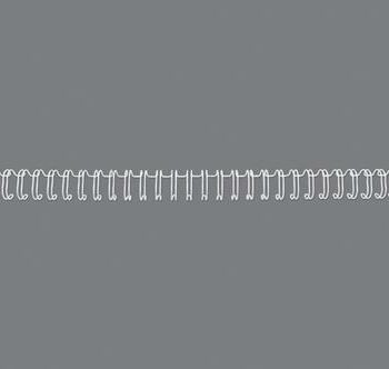 Gbc Wirebind 31 No4 A4 White Re810470 Pack250 Fusion Office
