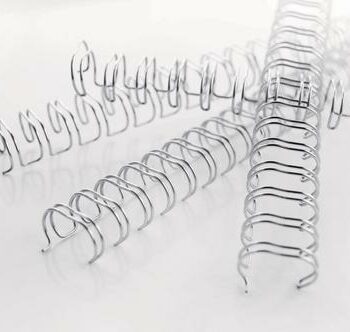 Gbc Wirebind 31 No4 A5 Silver Re510497 Pack250 Fusion Office