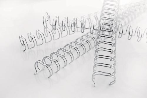 Gbc Wirebind 31 No4 A5 Silver Re510497 Pack250 Fusion Office
