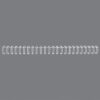 Gbc Wirebind 31 No4 A5 White Re510470 Pack250 Fusion Office