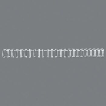Gbc Wirebind 31 No4 A5 White Re510470 Pack250 Fusion Office