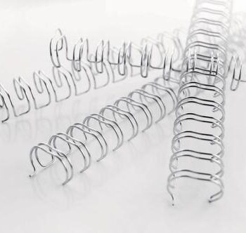 Gbc Wirebind 31 No5 A5 Silver Re510597 Pack250 Fusion Office