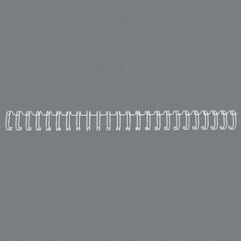 Gbc Wirebind 31 No5 A5 White Re510570 Pack250 Fusion Office