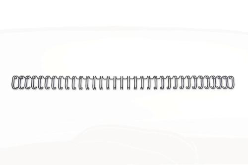 Gbc Wirebind 31 No6 A4 Black Re810610 Pack250 Fusion Office