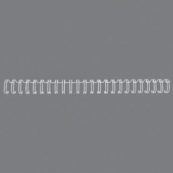 Gbc Wirebind 31 No6 A5 White Re510670 Pack250 Fusion Office