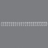 Gbc Wirebind 31 No7 A5 White Re510770 Pack250 Fusion Office