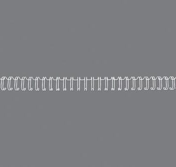 Gbc Wirebind 31 No8 A4 White Re810870 Pack250 Fusion Office