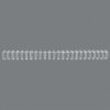 Gbc Wirebind 31 No8 A5 White Re510870 Pack250 Fusion Office
