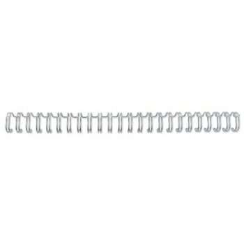 Gbc Wirebind 6mm Silver A5 4400026 Pack 100 Fusion Office