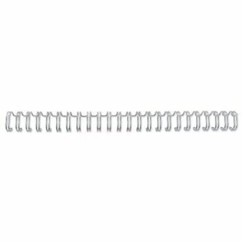 Gbc Wirebind 8mm Silver A5 4400028 Pack 100 Fusion Office