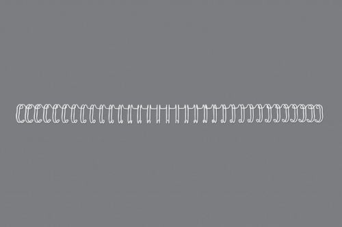 Gbc Wirebind Wires 11mm White 34 Loop Rg810770 Pack 100 Fusion Office