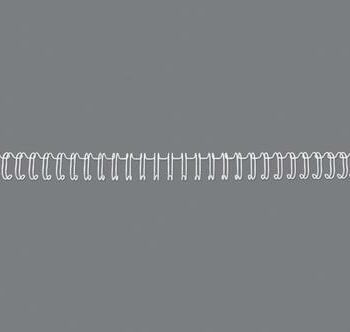 Gbc Wirebind Wires 125mm White 34 Loop Rg810870 Pack 100 Fusion Office