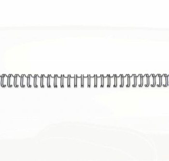 Gbc Wirebind Wires 5mm Black No3 34 Loop 47900e Pack 100 Fusion Office