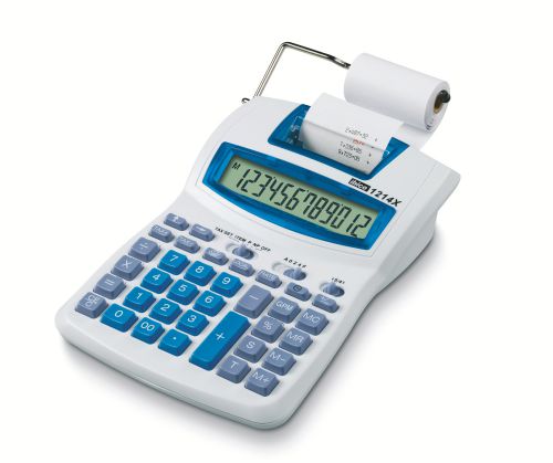 Ibico 1214x Print Calculator 12 Digit Ib10031 Fusion Office