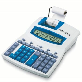 Ibico 1221x Print Calculator 12 Digit Ib410055 Fusion Office