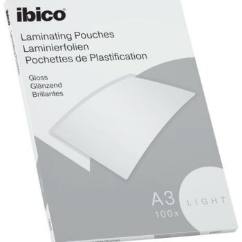Ibico Basics Laminating Pouches A3 Light 627311 Pack 100 Fusion Office
