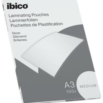 Ibico Basics Laminating Pouches A3 Medium 627312 Pack 100 Fusion Office