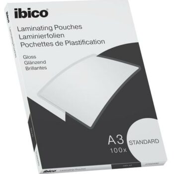 Ibico Basics Laminating Pouches A3 Standard 627313 Pack 100 Fusion Office