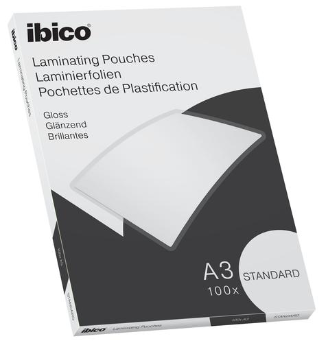Ibico Basics Laminating Pouches A3 Standard 627313 Pack 100 Fusion Office