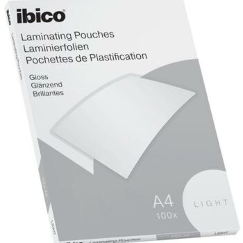Ibico Basics Laminating Pouches A4 Light 627308 Pack 100 Fusion Office