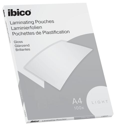 Ibico Basics Laminating Pouches A4 Light 627308 Pack 100 Fusion Office
