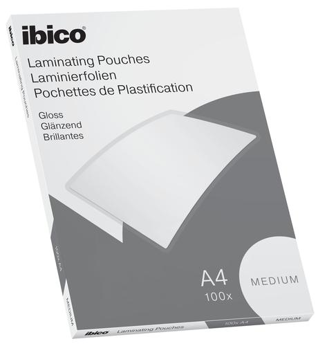 Ibico Basics Laminating Pouches A4 Medium 627309 Pack 100 Fusion Office