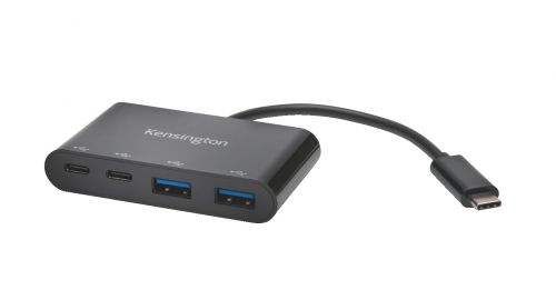 Kensington Ch1000 Usb C 4 Port Hub K39124eu Fusion Office