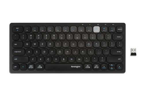 Kensington Dual Wireless Compact Keyboard K75502uk Fusion Office