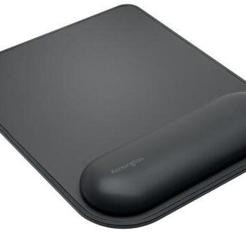 Kensington Ergosoft Mousepad With Wrist Rest Black K52888eu Fusion Office