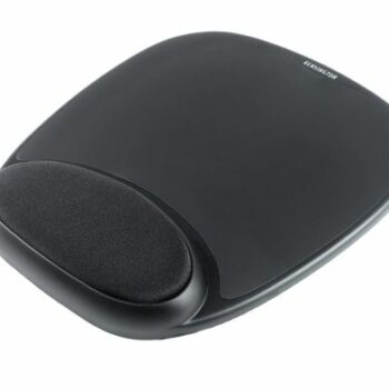 Kensington Gel Mouse Pad With Integral Wrist Rest Black 62386 Fusion Office
