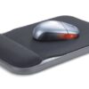 Kensington Height Adjustable Gel Mouse Pad Black 57711 Fusion Office