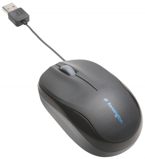 Kensington Pro Fit Retractable Mobile Mouse K72339eu Fusion Office