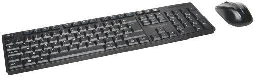 Kensington Pro Fit Wireless Keyboard Mouse Set K75230uk Fusion Office