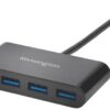 Kensington Usb 30 4 Port Hub K39121eu Fusion Office