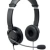 Kensington Usb Hi Fi Headphone With Mic K97601ww Fusion Office