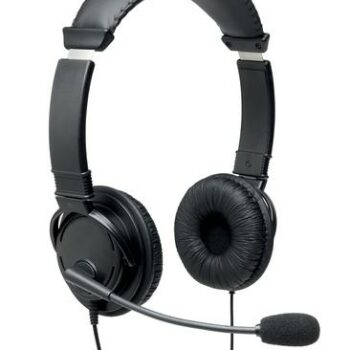 Kensington Usb Hi Fi Headphone With Mic K97601ww Fusion Office