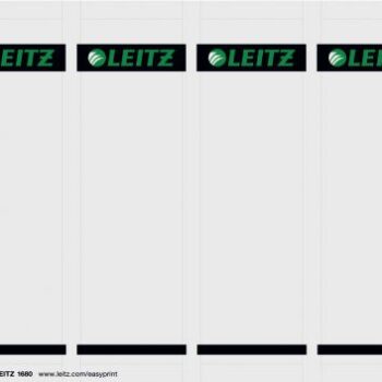 Leitz 1010 Printable Spine Labels For Lever Arch Files 16800085 Fusion Office