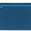 Leitz 2 Pocket Travel Pouches Large Blue 40130036 Pack 10 Fusion Office