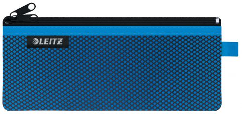 Leitz 2 Pocket Travel Pouches Medium Blue 40120036 Pack 10 Fusion Office