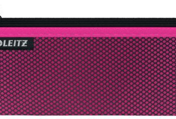 Leitz 2 Pocket Travel Pouches Medium Pink 40120023 Pack 10 Fusion Office