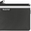 Leitz 2 Pocket Travel Pouches Small Black 40110095 Pack 10 Fusion Office