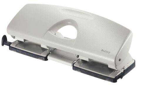 Leitz 4 Hole Punch Grey 16 Sheets 50220085 Fusion Office