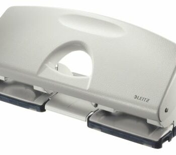 Leitz 4 Hole Punch Grey 25 Sheets 50120085 Fusion Office