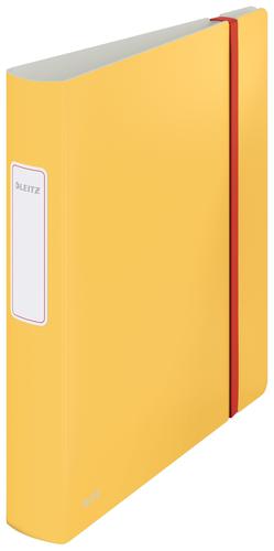 Leitz Active Cosy Lever Arch Files 50mm Warm Yellow 10390019 Pack 6 Fusion Office