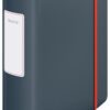 Leitz Active Cosy Lever Arch Files 80mm Velvet Grey 10380089 Pack 6 Fusion Office